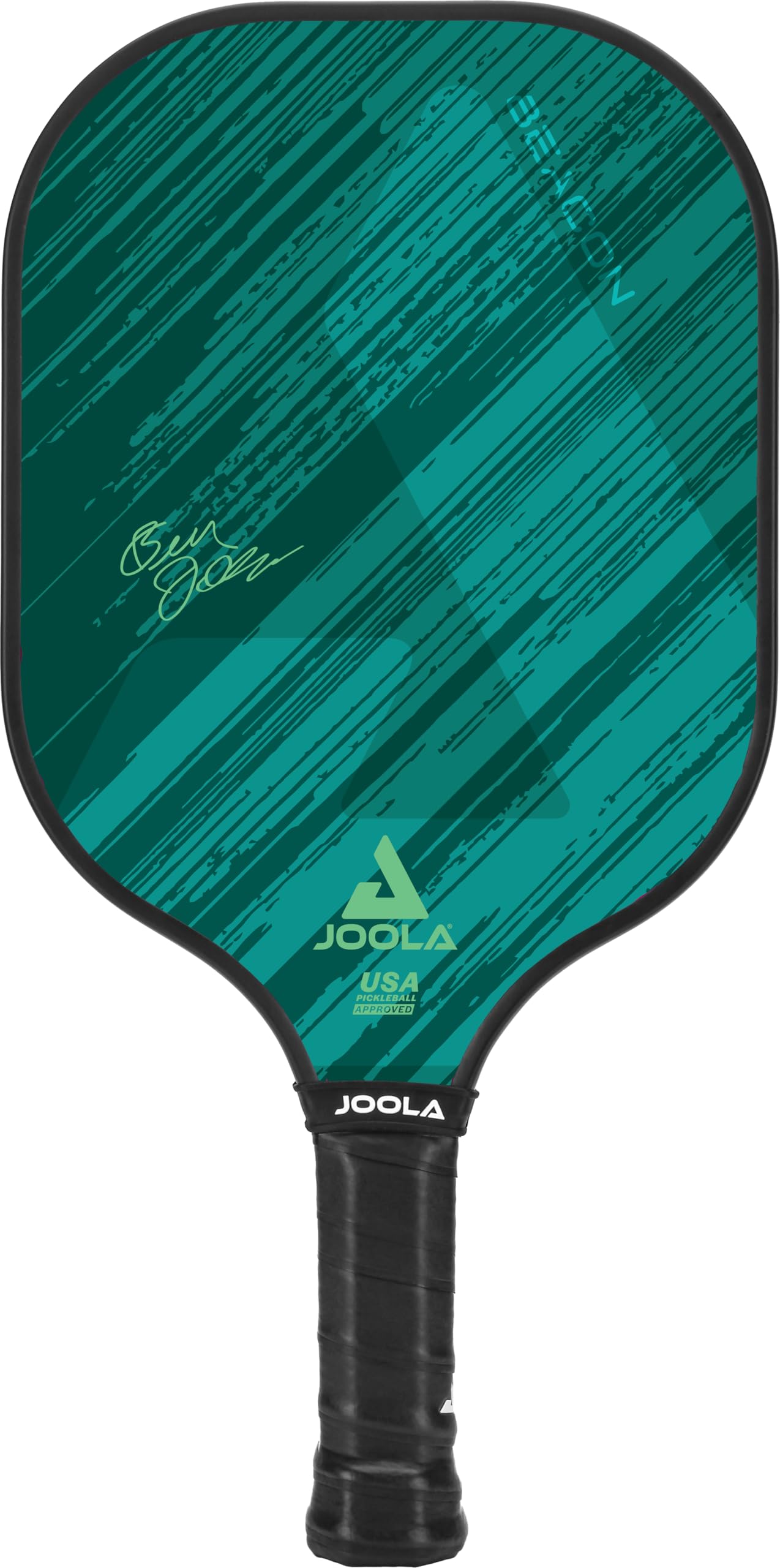 JOOLA Beacon Pickleball Paddle – Fiberglass Graphite Surface for More Power – Lightweight Pickleball Paddle w/Increased Control - Multiple Colors & Designs - USAPA Approved - Green Image