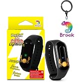 Brook Pocket Auto Catch Lightning - Simple and Easy to Use by Lightning LED Lights, Auto Spin and Catching Pocket Monsters, Collecting Items, Wristband Bracelet Accessory