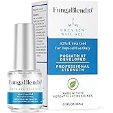 FungaBlend 10 - Urea 42% Nail Gel to Cure Fungus Faster - Delivers Antifungal Medication Directly to Fungus - Quick Results Topical Solution for Toe and Finger Nail Repair Treatment