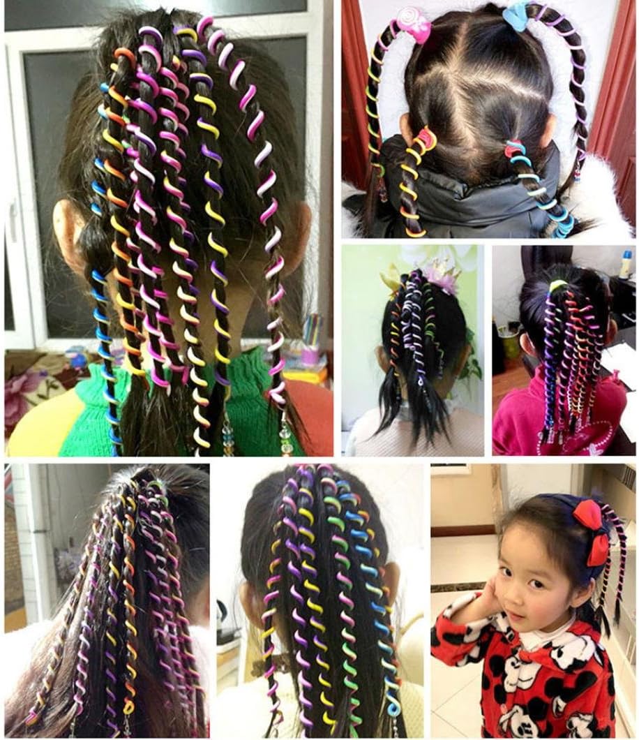 Amazon Com Llguz Creative 6pcs Kids Curler Hair Braid Children
