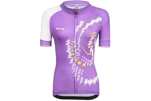 BEROY Womens Cycling Jerseys with Three Pockets,Women Cycling Shirt,Women Bike Tank top