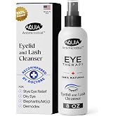 Eyelid Cleanser Spray 8oz | Blepharitis Treatment | Lid and Eyelash Cleaner | Stye Eye Treatment | Eyelid Cleanser for Demodex, Chalazion, MGD, Mites, Dry Eye Relief | Hypochlorous Acid Spray For Eyes