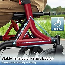 MAXWALK Walkers for Seniors, Rollator Walker with