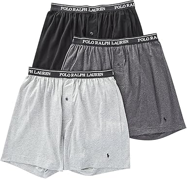 Polo Ralph Lauren Classic Fit Cotton Boxers 3-Pack : Amazon.ca: Clothing, Shoes & Accessories
