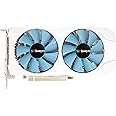 SRhonyra RX 580 8GB GDDR5 Graphics Card for Gaming PC Video Card 2048SP 256-Bit PCIe 3.0 x16 6-Pin Connector Desktop Computer Gaming GPU with HDMI, DisplayPort & DVI Ports (White Edition)