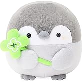 Koupen Chan Clover Plush – 6" Soft Penguin Stuffed Animal Plushie – Officially Licensed Collectible Toy