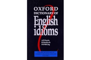 Oxford Dictionary of English Idioms: Paperback