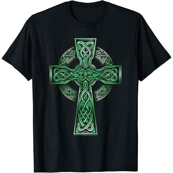 Amazon.com: Cross of the Celtic - Celtic Cross T-Shirt : Clothing