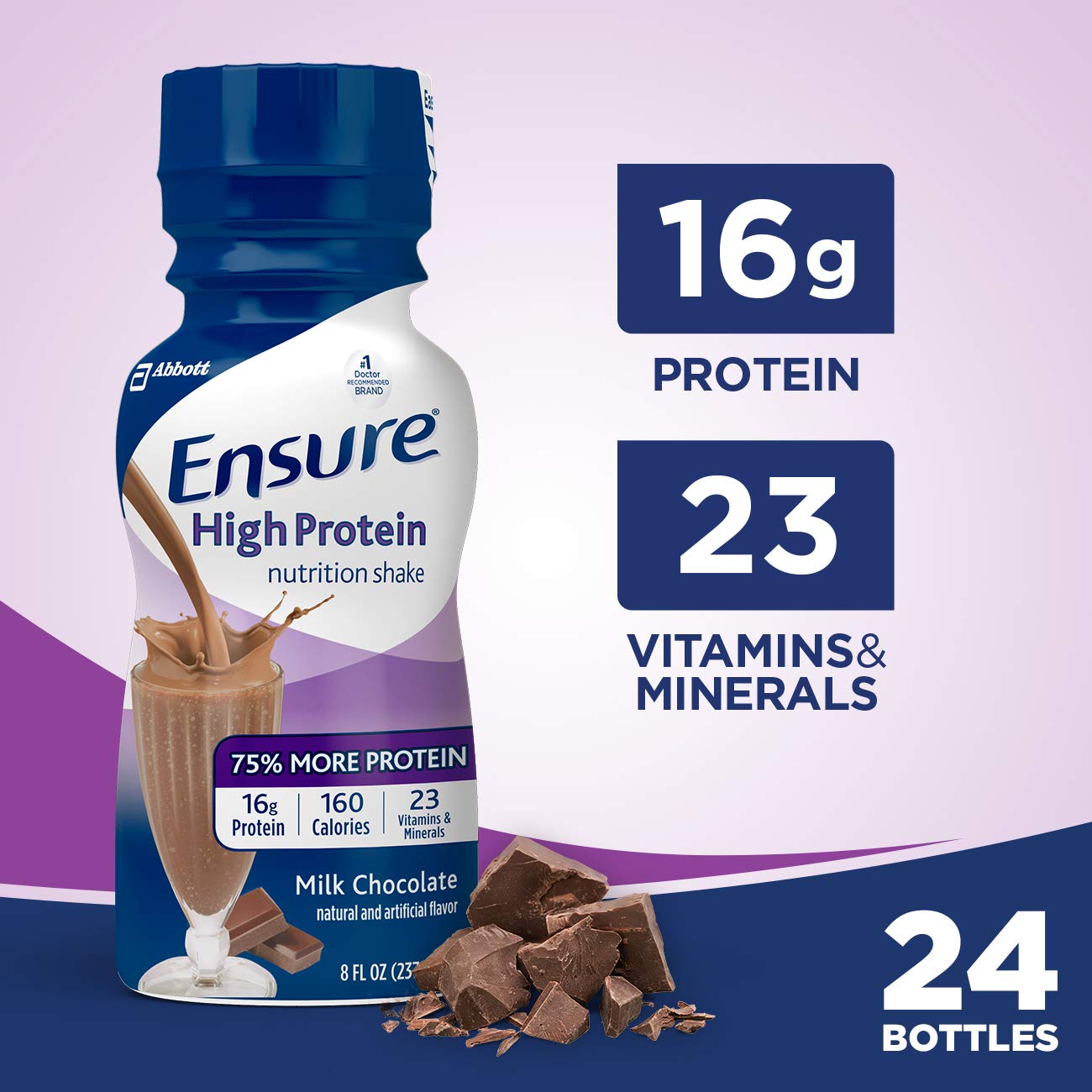 Ensure High Protein Shake Vanilla 8 oz 6 ct Health
