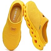 Jakcuz Women's Slip On Shoes Lightweight Walking Mules House Slippers for Indoor and Outdoor