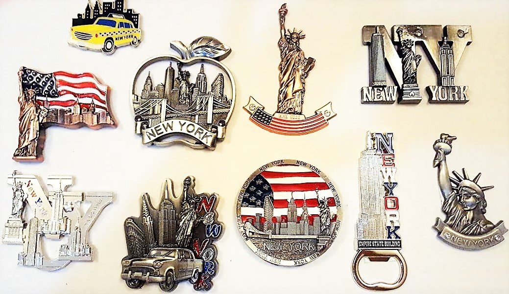 10 New York Fridge Metal NYC Refrigerator Bottle Opener Amazon.co.uk Kitchen