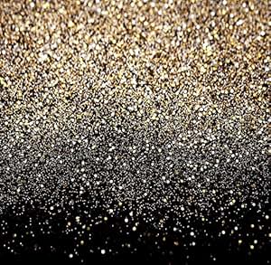 Amazon.com : Yame 5'x7' Vinyl Navy Blue Gold Dots