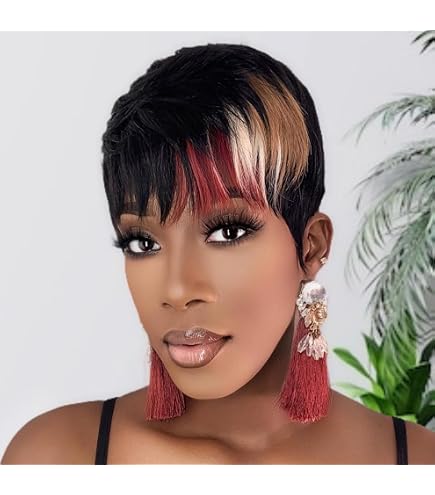 A-Line Pixie Cut Synthetic Wig Heat - Heat-Friendly Synthetic Wig by Jon Renau main image 4
