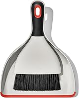 OXO Good Grips Dustpan & Brush Set – Sturdy, Soft Grip, Meant for Corners view 4