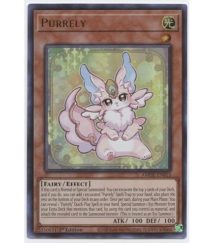 Amazon.com: Purrelyly - CYAC-EN018 - Common - 1st Edition : Toys
