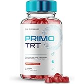 Primo TRT Gummies, Official Primo TRT Gummies for Men - Maximum Strength Performance, All Natural Support Overall Health & Wellness, PrimoTRT Advanced Formula Support Gummy Reviews (60 Gummies)
