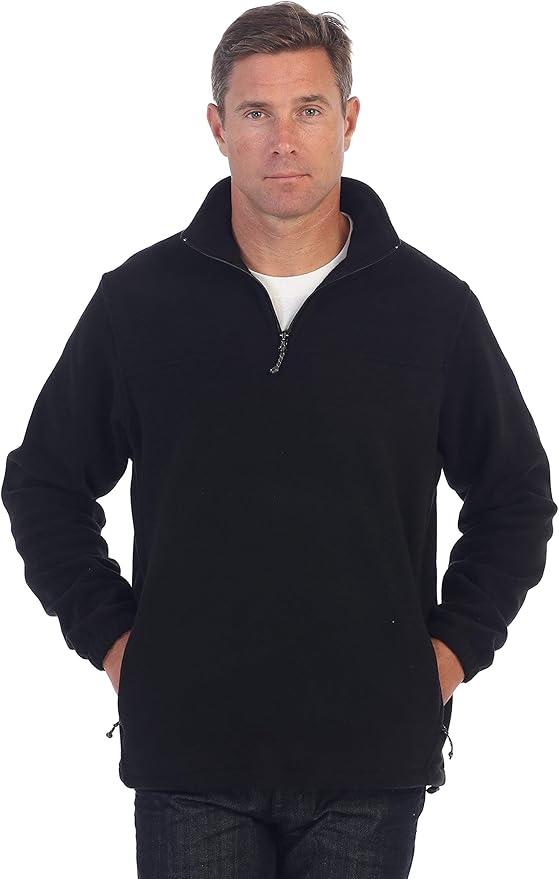 unisex polar 90 half zip fleece