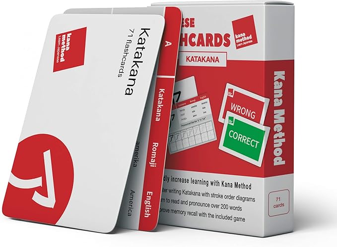 Amazon Com Japanese Katakana Flash Cards With Included Manga Page Memory Game Katakana Chart Audio Files Toys Games Amazon Com Japanese Katakana Flash Cards With Included Manga Page Memory Game Katakana Chart Audio Files Toys Games