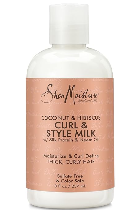 Amazon Com Shea Moisture Coconut Hibiscus Curl Style Milk 8