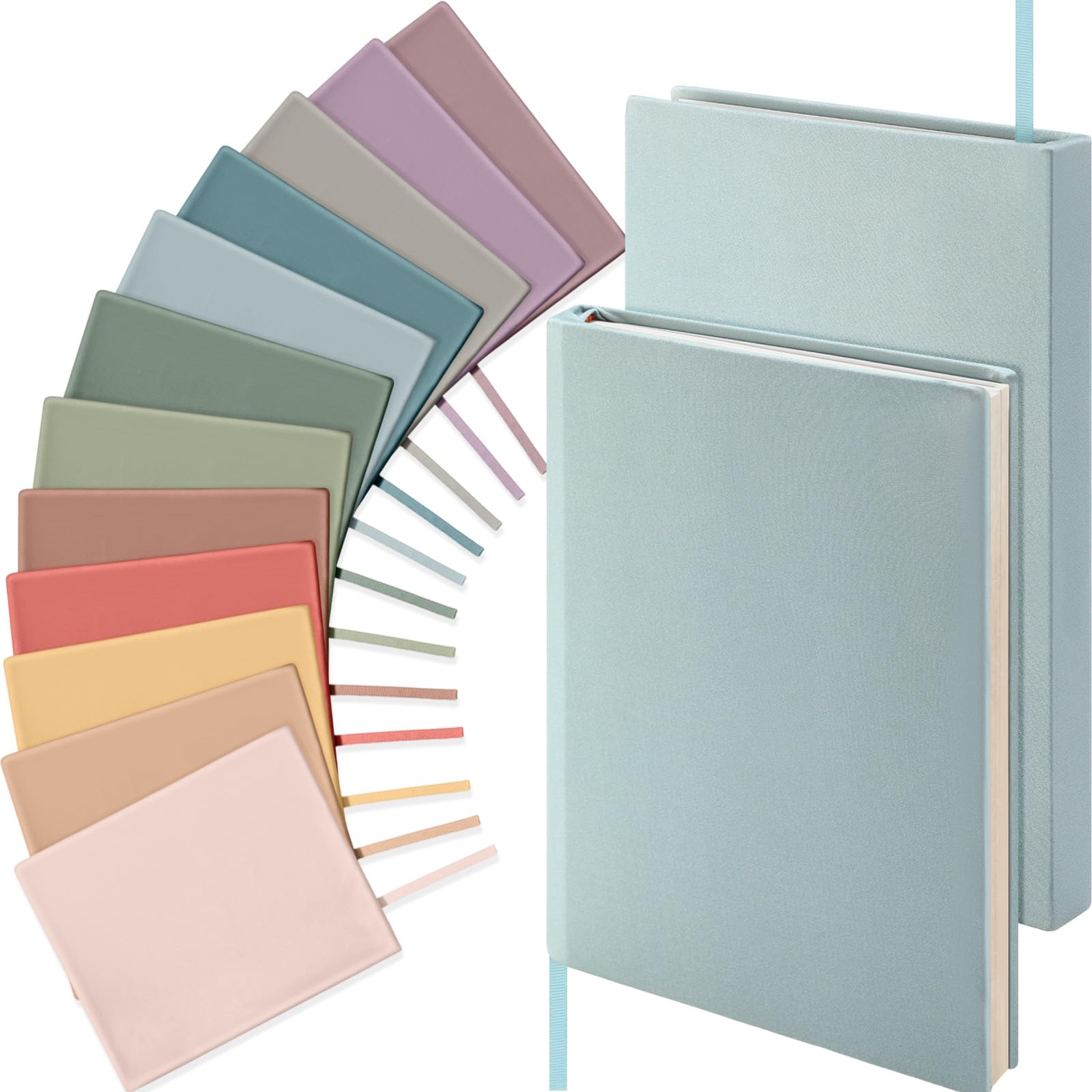 Photo 1 of PerKoop 12 Pcs Jumbo Book Covers Stretchable Fabric School Book Protector Reusable Washable Cover Protector for Most Hardcover Textbooks (Vintage Color,9 x 11 Inch)