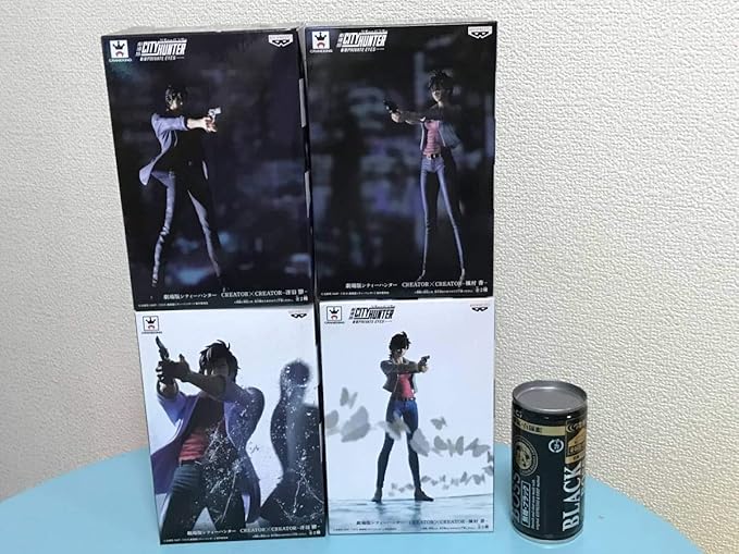 Amazon Co Jp 劇場版 シティーハンター冴羽リョウ 槇村 香creator Creator 造型師 写真家特別カラー 通常カラーver 4種まとめて ホビー 通販
