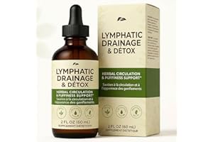 BiFiLabs Lymphatic Drainage Drops, for Body, Easy to use. 60mL / 2 fl oz (Large bottle)