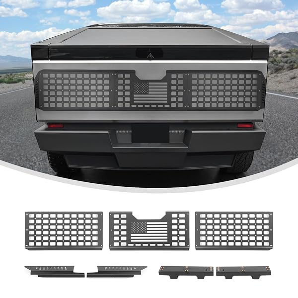 LINSKIP TAILGATE BED MOLLE EXPANSION PANEL COMPATIBLE WITH...