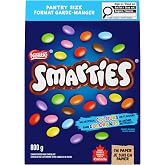 SMARTIES Milk Chocolate in a Colourful Candy Shell, Pantry Size, Made with No Artificial Colours and Natural Flavours, Prepared in Canada, 800 g