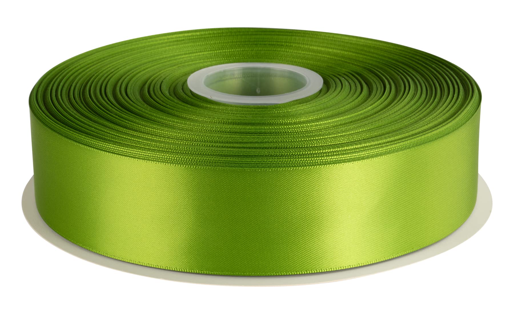 Double Faced Satin Ribbon, 38mm X 91M, Solid Polyester Ribbon for Gift Wrapping, Crafts, Wedding Party Ceremony Decoration, Floral Arrangement, Sewing (Kiwi)