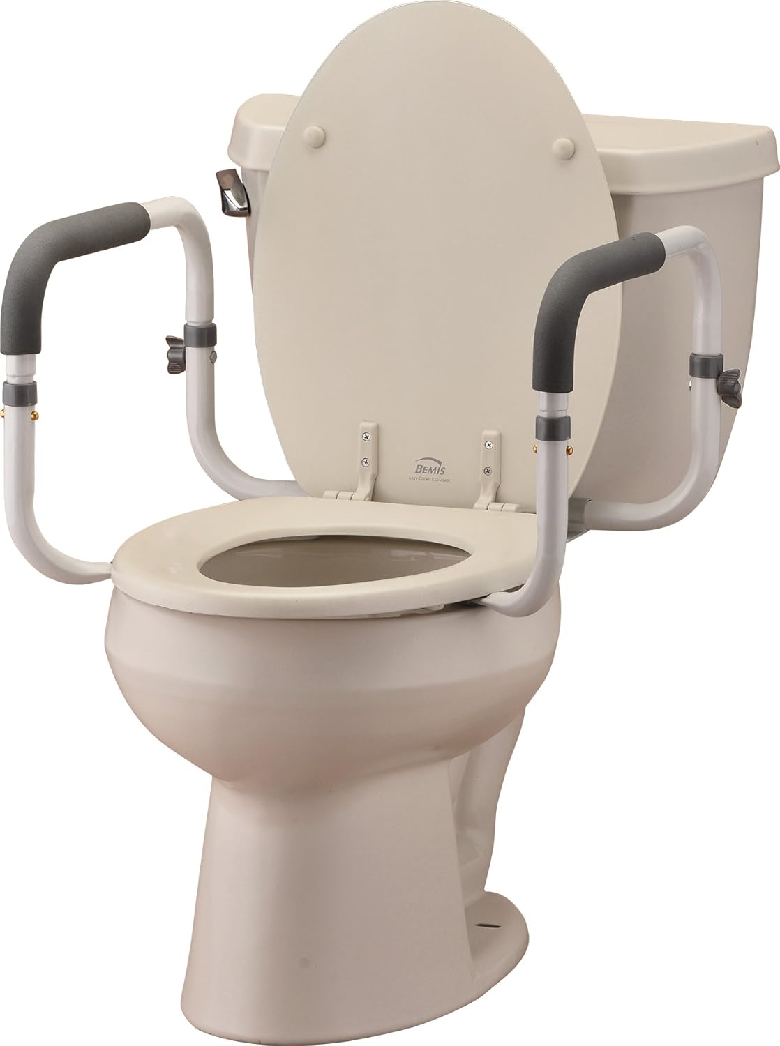 Best toilet seat with safety frame