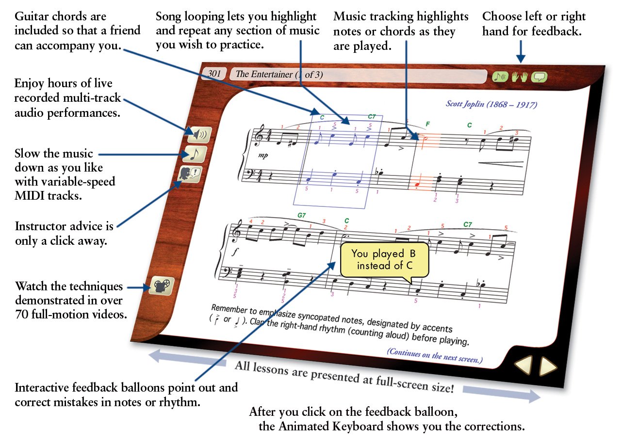 eMedia Piano and Keyboard Method v3 [Mac Download] - Thumbnail 2