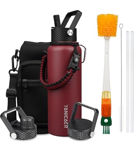 Amazon.com: Bubba Radiant Stainless-Steel Pop-Up Straw, 40oz Water