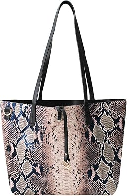 snakeskin shoes and handbags