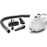 Simplicity Vacuums Flash Mini Handheld Vacuum with Attachments, Powerful Corded Hand Vacuum for Craft and Sewing Projects, Small Vacuum for Car Detailing, F1
