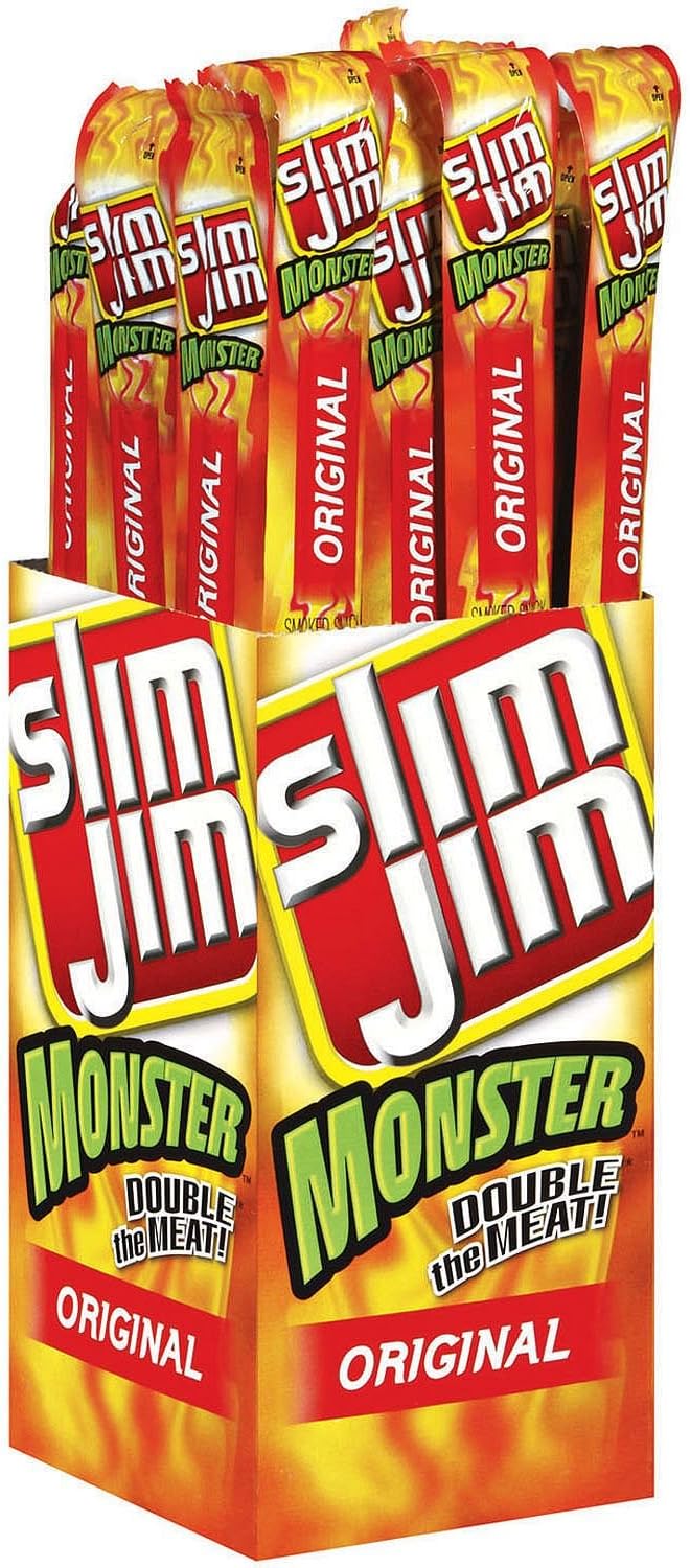 Slim Jim Monster Original (18 ct.) - (Original from manufacturer - Bulk Discount available)