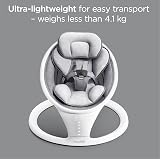 Munchkin Electric Baby Swing Bluetooth Enabled Rocker White view 5
