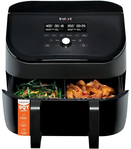 Instant Pot Vortex Plus XL 8-QT Dual Basket Air Flyer Oven