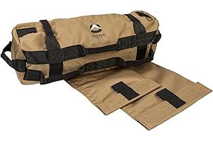 ULTRA FITNESS GEAR Ultra Fitness Workout Exercise Sandbags - Heavy Duty Sand-Bag, Functional Strength Training, Dynamic Load Exercises, WODs, General Fitness and Military Conditioning