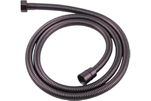 Angle Simple Shower Head Hose Lighter Oil Rubbed Bronze, Stainless Steel Flexible Shower Sprayer Hose Replacement, 59 Inches