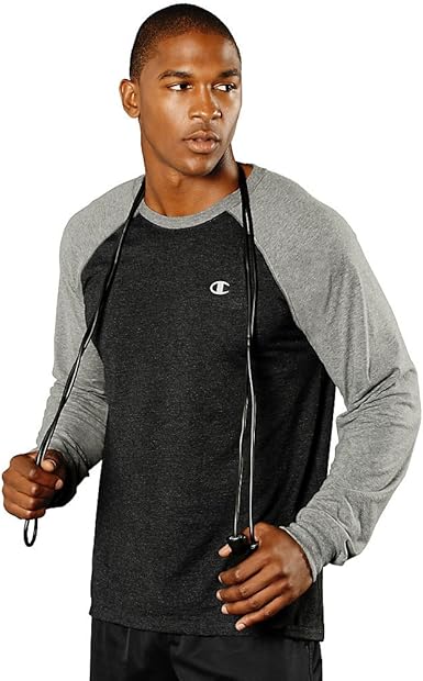 champion vapor cotton long sleeve tee