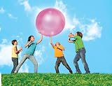Wubble Super Bubble Ball Pink 80cm Inflates with Pump Not Included view 3