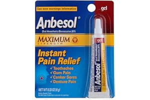 Anbesol Gel Maximum Strength 0.33 oz ( 6 pack)