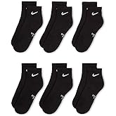 Nike Unisex Kids' Everyday Cushioned Ankle Socks (6-Pack) | Boys and Girls