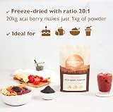 Sevenhills Wholefoods Organic Acai Berry Powder 100g Freeze-Dried view 3