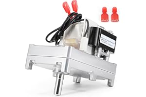 Hiorucet PU-047040 Auger Motor for Englander 10-CPM, 25-CAB80, 25-PAF, 25-PDVC, 25-PDV, 25-PDVP, 25-PFS, 25-PI, 55-SHP10, 55-SHP22E Pellet Stoves, 1RPM Counter Clockwise, Replace PU-047040 / PH-CCW1