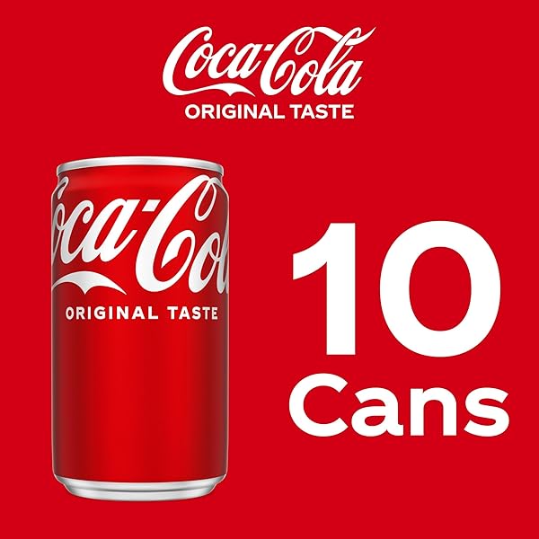 COKE MINI-CAN 7.5OZ, 10 PACK