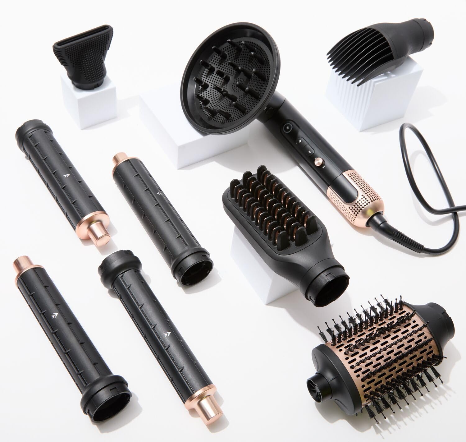 Photo 1 of **USED**ion Luxe 8In1 Airstyler Pro, Interchangeable Hair Dryer & Curler for All Hair Types