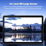 PRITOM 10 inch Android WiFi Tablet 64GB ROM Quad Core HD IPS Dual Camera Black view 7