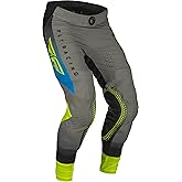 Fly Racing 2023 Adult Lite Pants (Grey/Blue/Hi-Vis, 30)