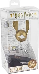 Paladone Golden Snitch Reading Light Official Harry Potter Clip Lamp view 4